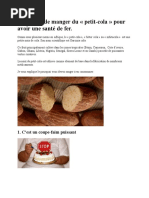10 raisons de manger du petit cola