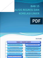 Regresi Dan Korelasi Sederhana