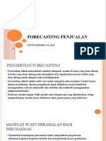 Forecasting Penjualan