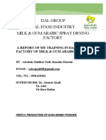 Dal Group Dal Food Industry Milk & Gum Arabic Spray Drying Factory