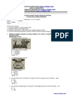 PAS Kelas 2 Tema 6 (Matematika, PJOK, SBDP) Semester 2 Tahun 2020-2021