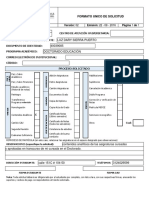 FORMATODE SOLICITUD CONTENIDOS ANALÍTICOS