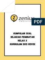 Zenius Sejarah Pem X