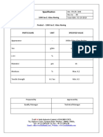 Specification of 1000 Tex Glass Roving