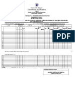 Department of Education: Attendance Sheet For Participants