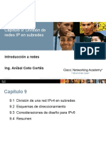 Capítulo 9 División de Redes IP en Subredes