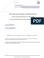 Redes Sociales Factor Predominante En La Fidelizacion