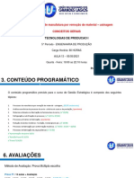 TPI_13_Processos de manufatura por remoção de material - usinagem - AULA 01