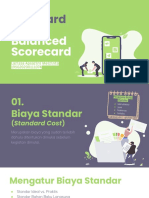 STANDAR COST & BALANCED SCORECARD