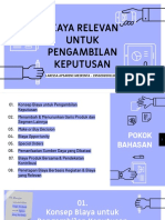 Biaya Relevan Untuk Pengambilan Keputusan - Akuntansi Manajemen