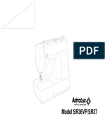 Parts List: Model SR36VP/SR37