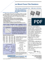 MP725 Surface Mount Power Film Resistors