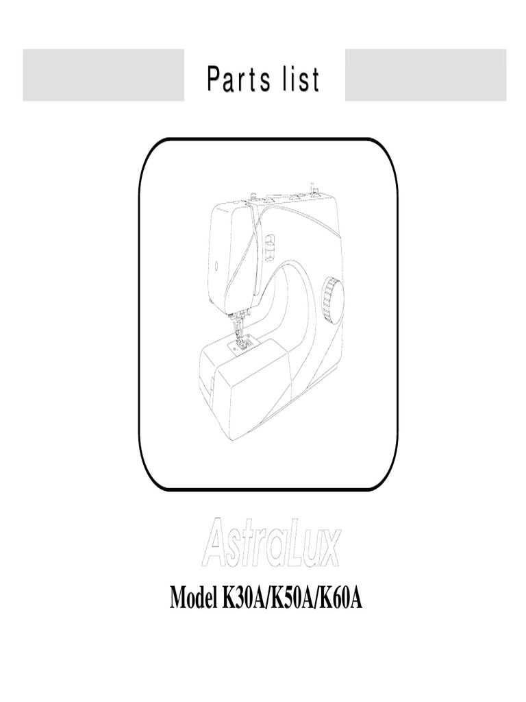 K Series Parts List 091228 Descargar gratis PDF Screw Tools