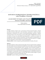 AVELINO, N. Estudos Anarquismo e Teoria Política