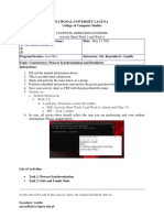 Narvacan - Week 5 - 6 Concurrecy - Processes Synchronization and Deadlocks