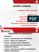 Diapositivas Transporte Urbano Clase 1