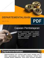 Pertemuan7 Departementalisasi