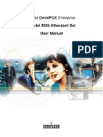 Alcatel Omnipcx Enterprise: Alcatel 4035 Attendant Set User Manual