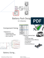 Battery Pack Design: Dr. Y.K. Bhateshvar