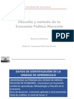 Filosofia y Metodo de La Economia Politica Marxista