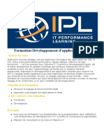 Formation Développement D'applications Swift IPLFORMATION