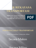 Dasar Rekayasa Transportasi