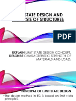 Limit State Design and Analysis of Structures