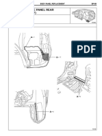 Rear Floor Side Panel Rear Extension (Assy) : With The Quarter Panel Removed