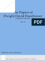 [the Papers of Dwight David Eisenhower 19] Dwight David Eisenhower, Alfred Dupont Chandler, Louis Galambos, Daun Van Ee, United States. President (1953-1961 _ Eisenhower) - The Papers of Dwight David Eisenhower_ the Presidency_ Ke - Libgen.