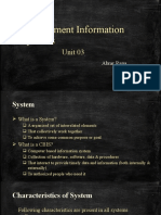 Management Information Systems: Unit 03