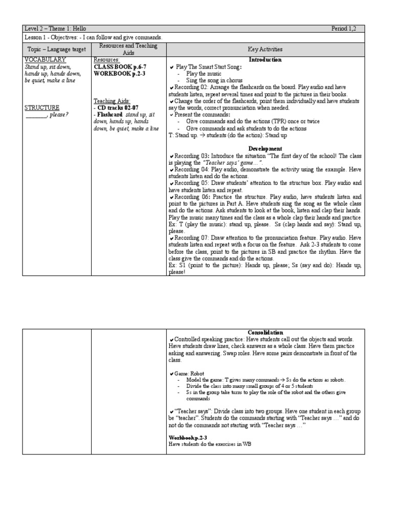 Commands and Actions for Beginners | PDF | Linguistics | Communication