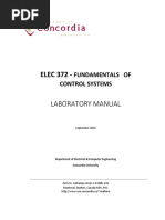 ELEC 372 - : Laboratory Manual