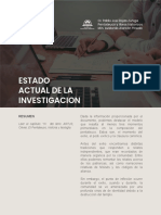 Estado Actual de La Investigación (Resumen)