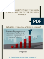 Economy of Impressions