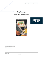 Priloha Technicke A Funkcni Specifikace (Technical Specification Annex) 1171 BagMessage Interface Description 1-10g1