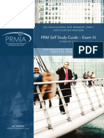 PRM Self Study Guide - Exam III: The Professional Risk Manager (PRM) Certification Program