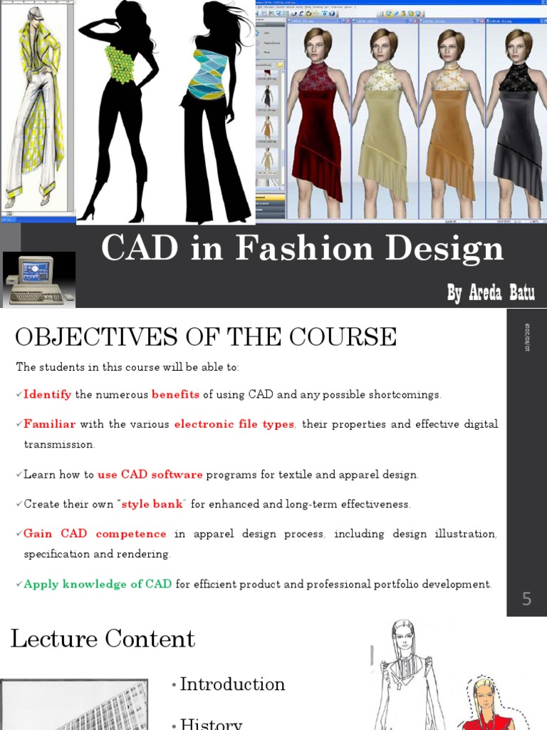 Introduction To CAD in Fashion Industry | PDF | Computer Aided Design ...