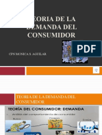 Teoria de La Demanda Del Consumidor