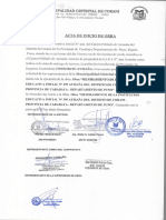 5.3.Acta de Entrega, Inico de Obra