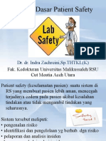 Prinsip Dasar Patient Safety
