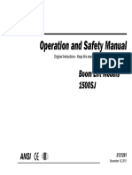 Manual de Operacion JLG 1500SJ