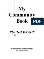 My Community Book: Rough Draft