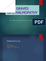 Graves Ophthalmopathy: Dr. Andi Muhammad Ichsan, PH, D, SP.M (K)