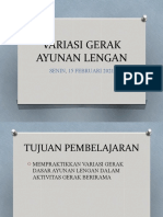 Variasi Gerak Ayunan Lengan