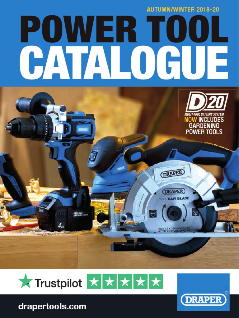 DRAPPER Power Tools Catalogue | PDF | Electric Motor | Horsepower