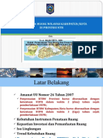 Rencana Tata Ruang Wilayah Kabupatenkota Di Provinsi NTB
