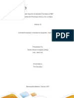 Actividad Evaluativa Caso Felisa. Estudiante Sandro España