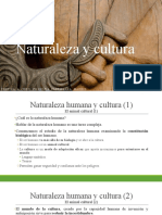 Naturaleza humana y cultura