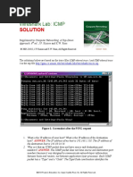 Solution: Wireshark Lab: ICMP