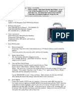 GE Dash 3000 - Maintenance Procedure